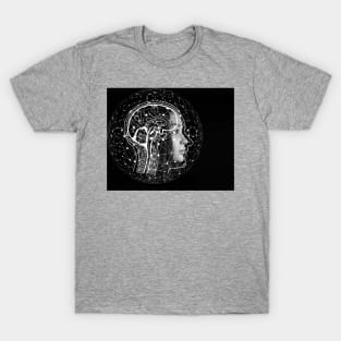 Brain Anatomy Artwork T-Shirt